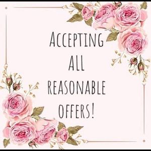 Offers are welcomed always and considered.